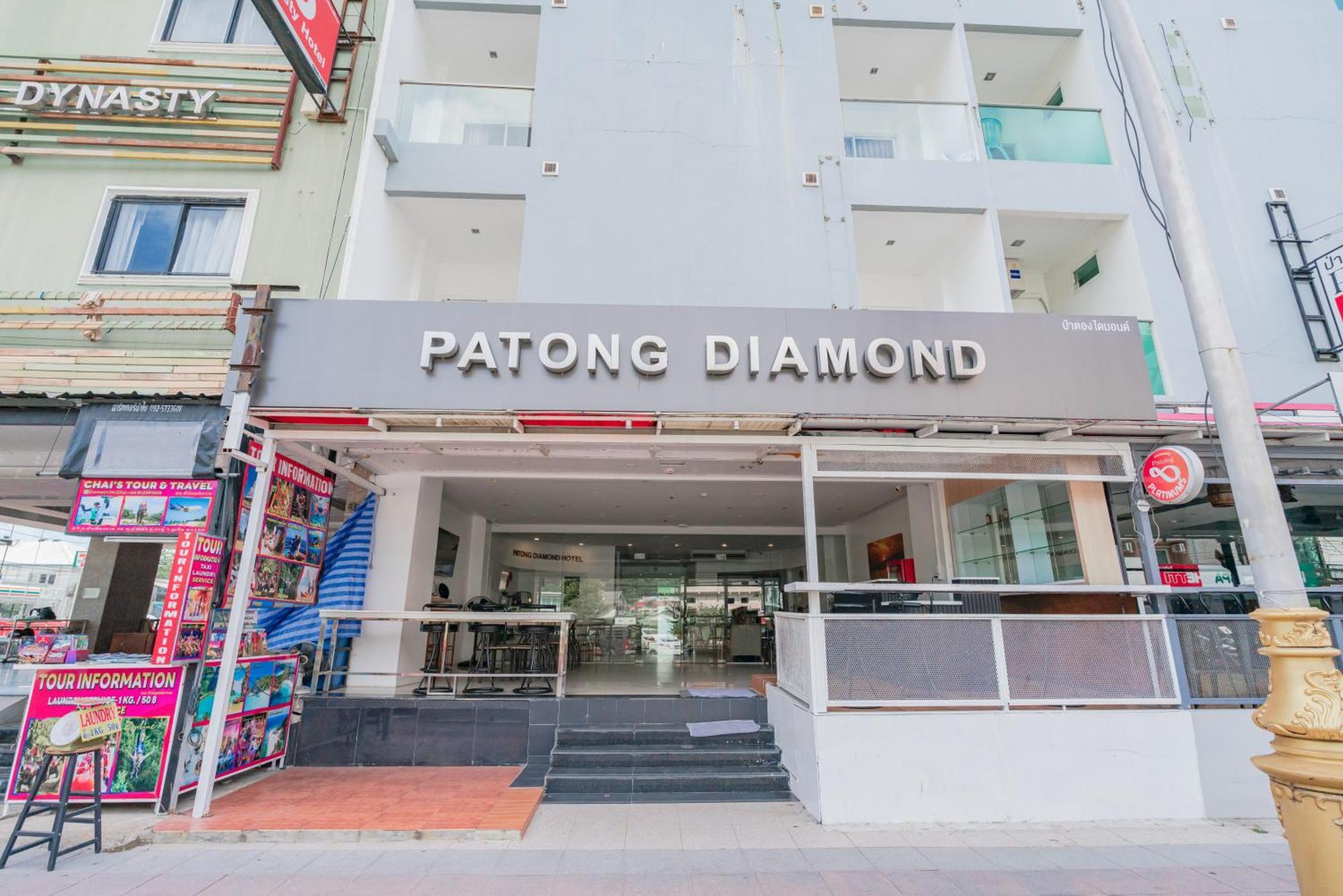Patong Diamond Hotel Buitenkant foto